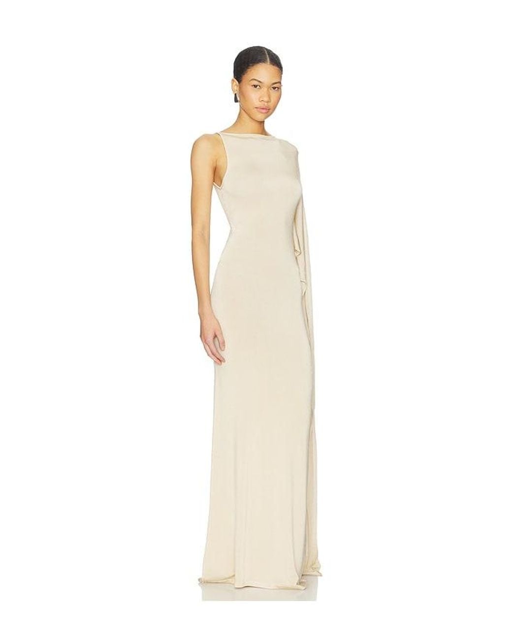 AYA MUSE White Claro Dress