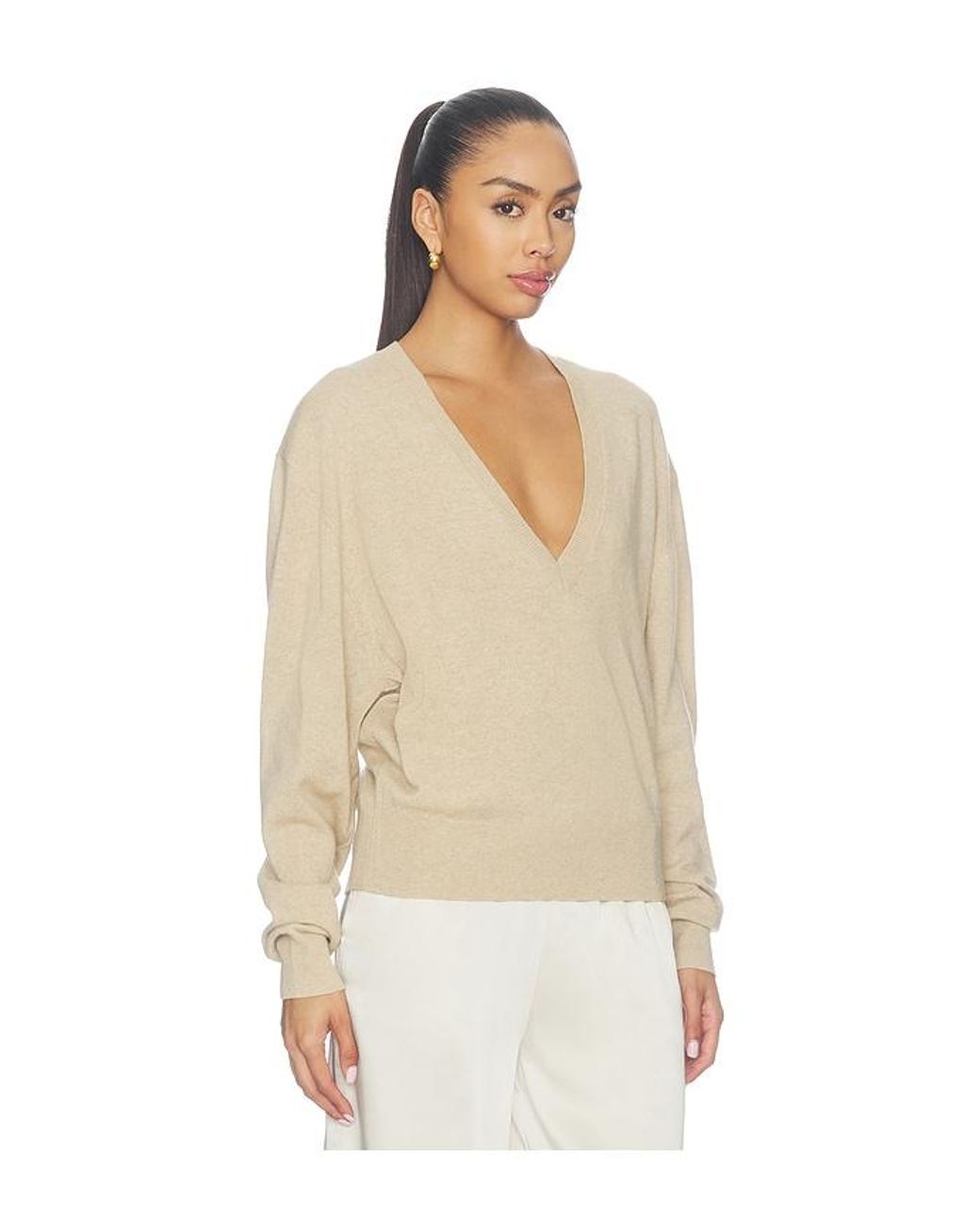 Ronny Kobo Natural Jayden V Neck