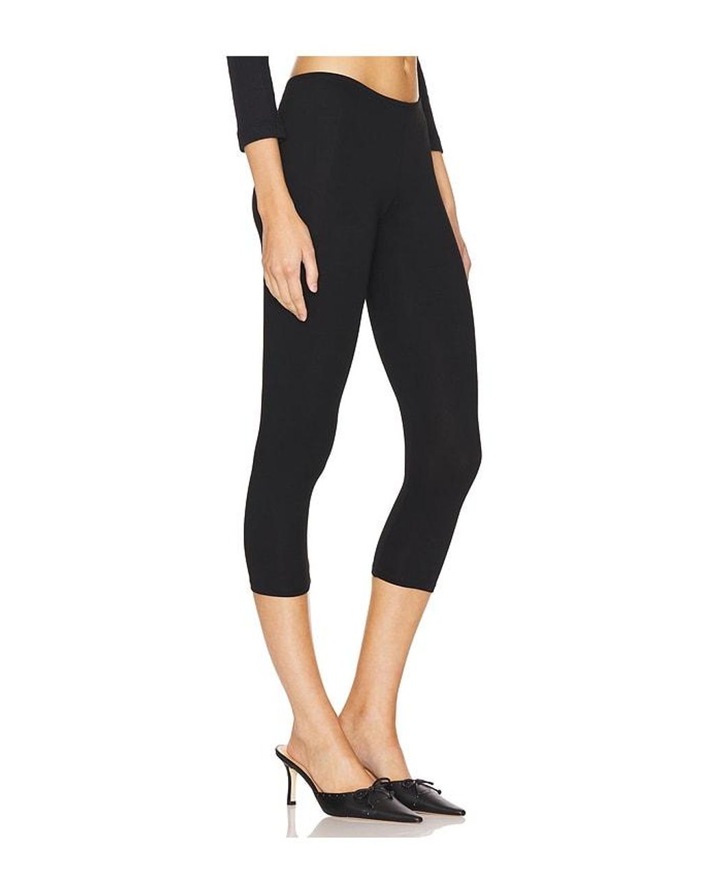 Only Hearts Black Crop Leggings