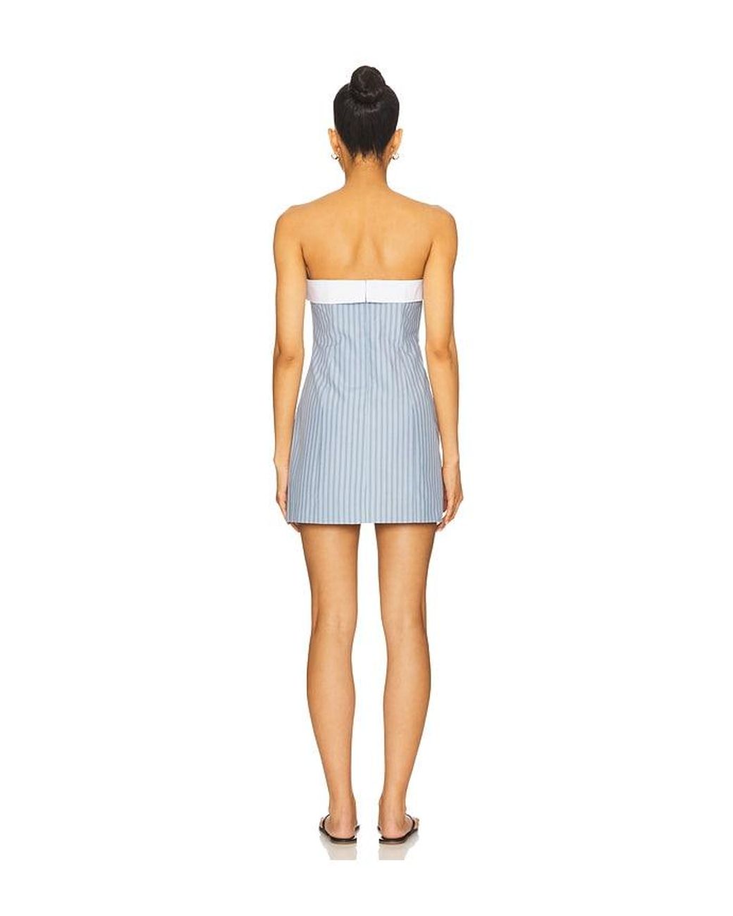 Lovers + Friends Blue Alice Mini Dress