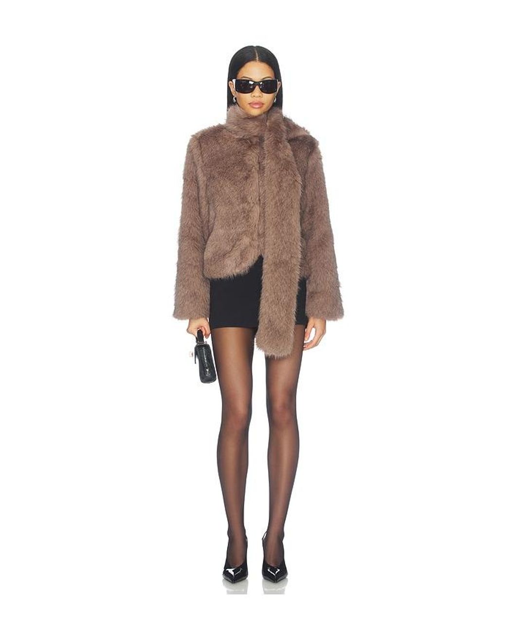 Nbd Brown Urmila Coat