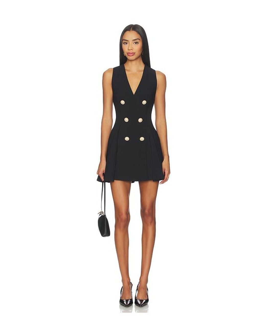 Sans Faff Black Marlo Mini Dress