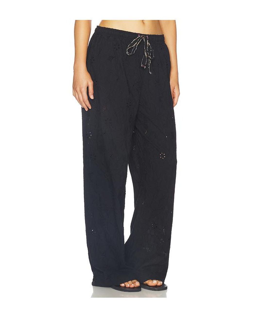 Free People Black X Revolve Daydrift Pant