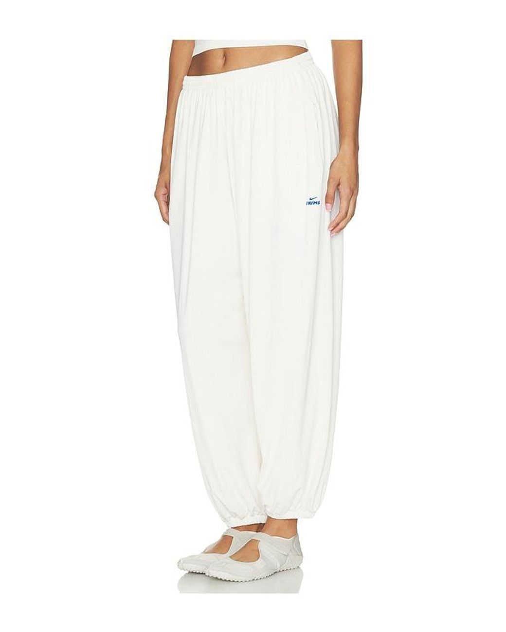 NikeSKIMS White Stretch Knit Harem Pants