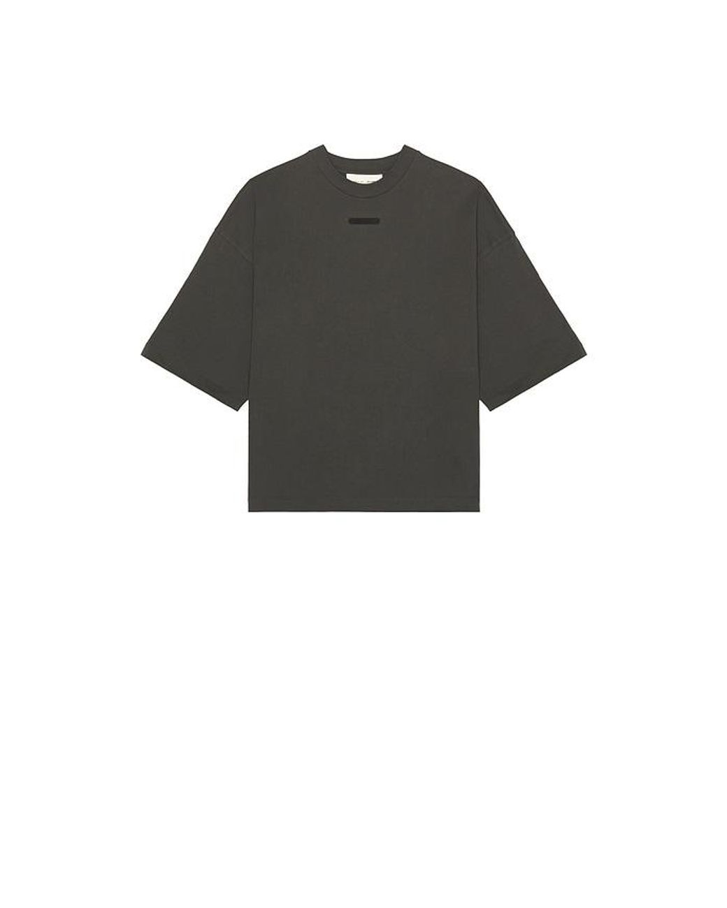 Fear Of God Black Merch Tee for men