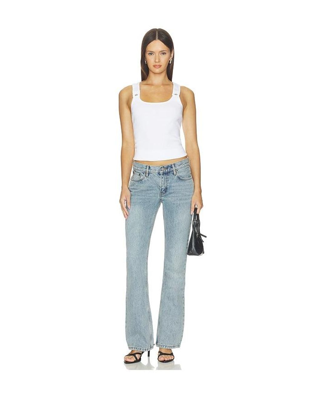 Still Here Blue Tomorrow Low Rise Skinny Bootcut Jeans