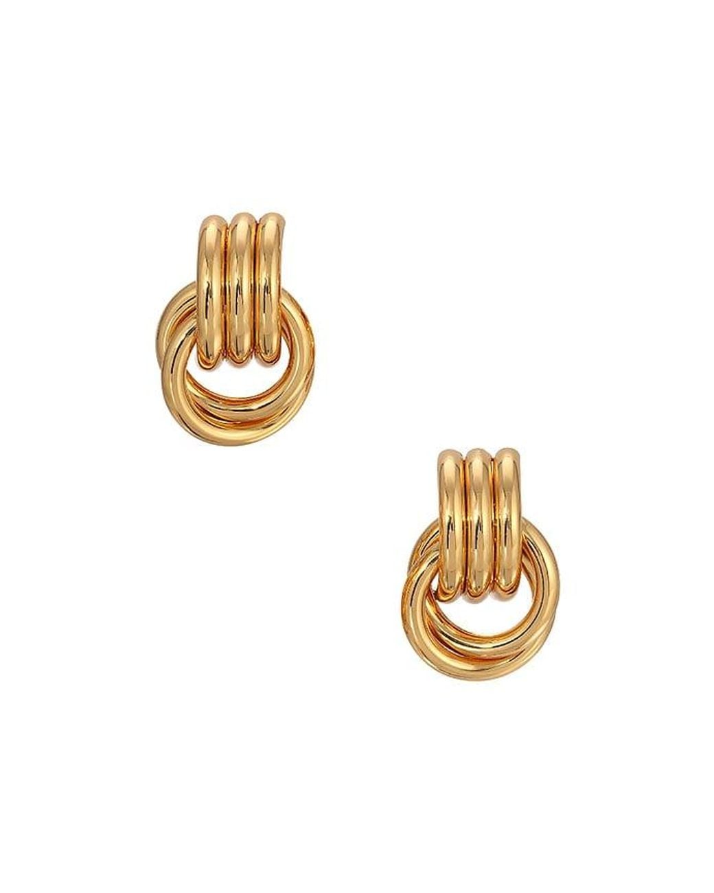 Heaven Mayhem Metallic Mini Knot Earring