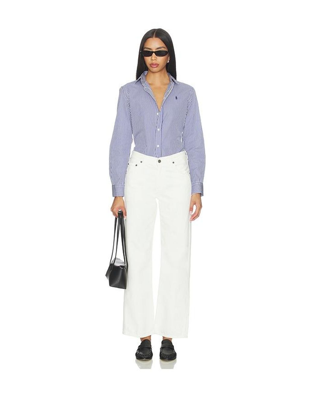 Citizens of Humanity White Lindz Easy Straight Jeans