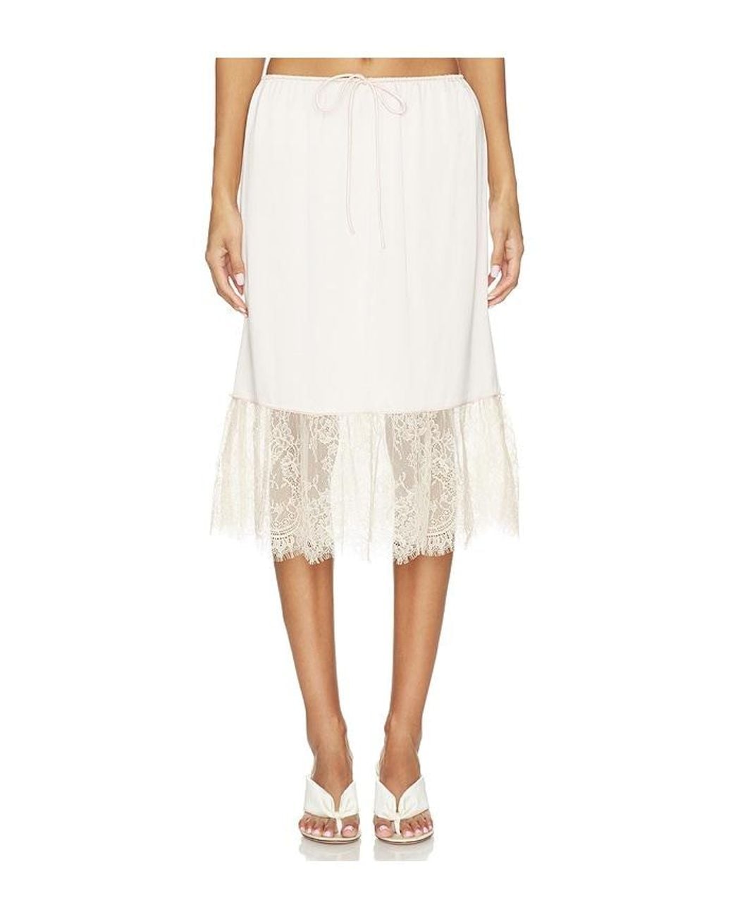 Posse White Blake Skirt