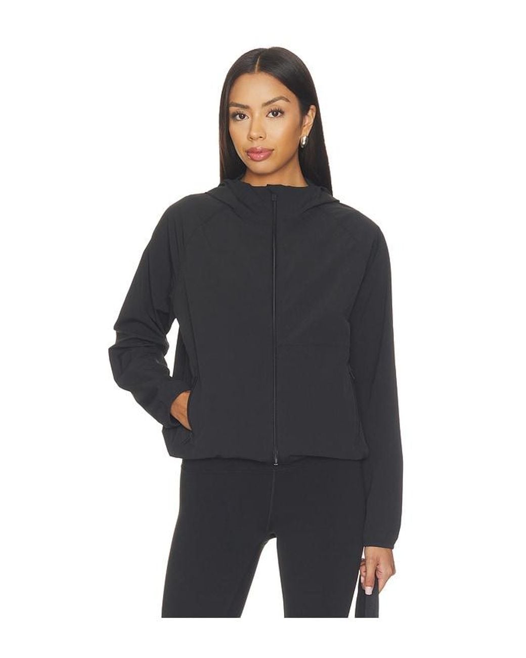 vuori Black Renew Trainer Shell Jacket