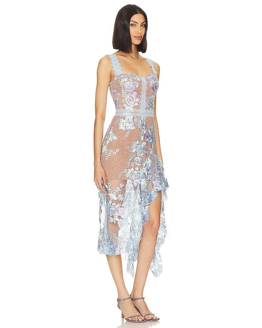 Bronx and Banco X Revolve Eva Midi Dress in White | Lyst