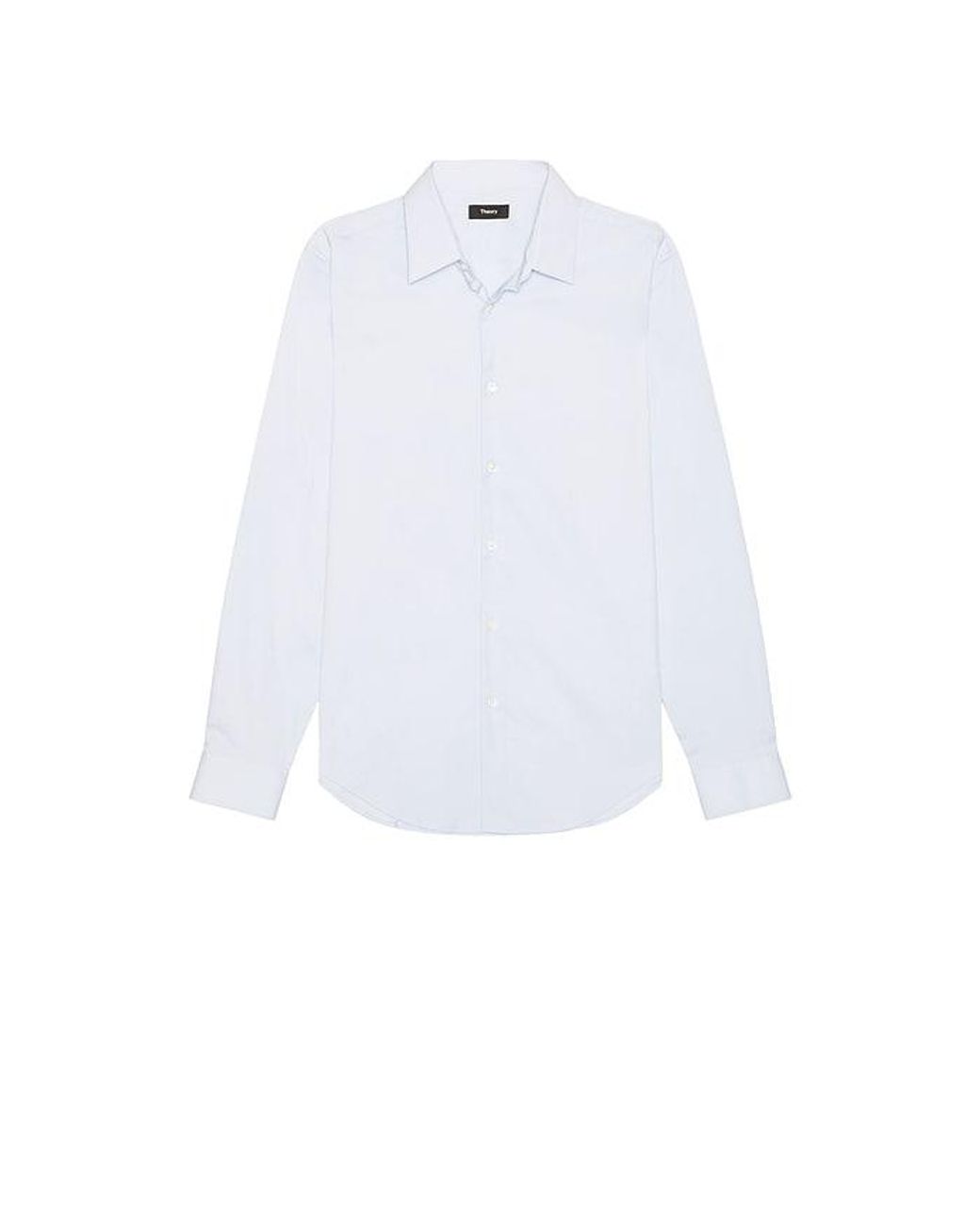 Theory White Sylvain Wealth Shirt for men