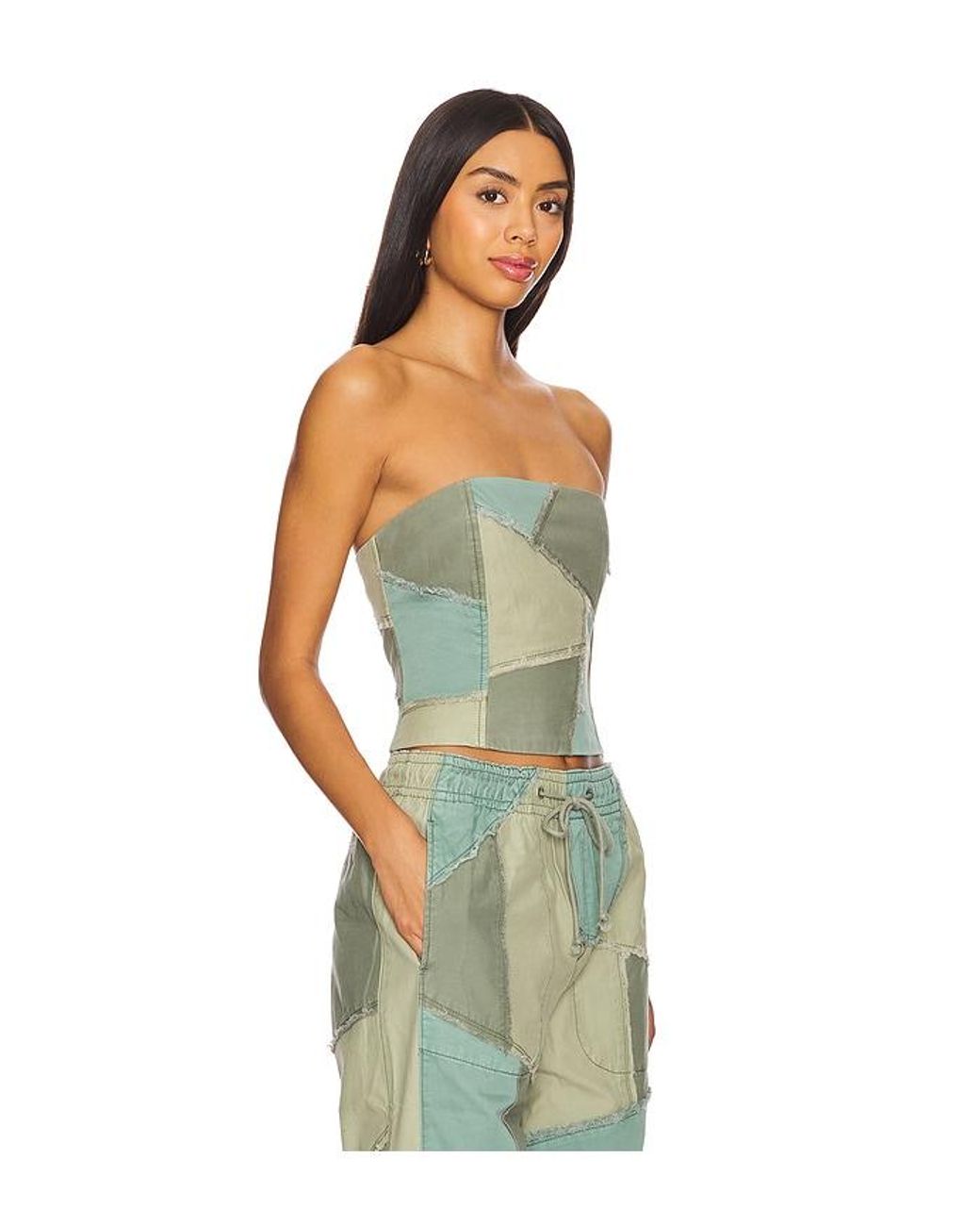 Lovers + Friends Multicolor Nakita Corset Top