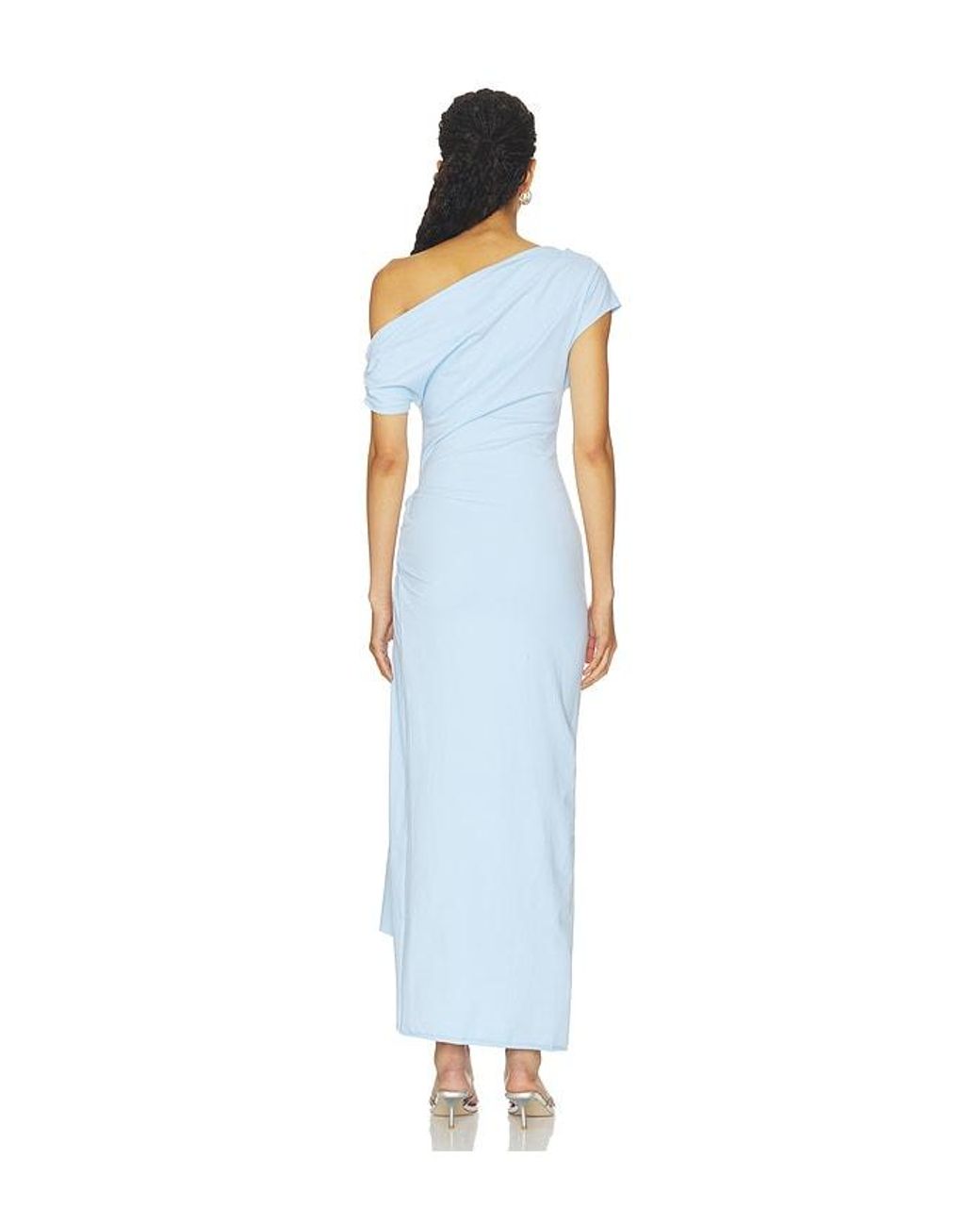 SNDY'S Blue Olividae Maxi Dress