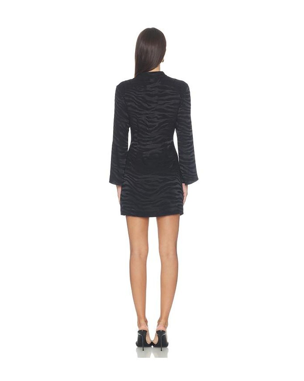 Rixo Black Brooklyn Dress