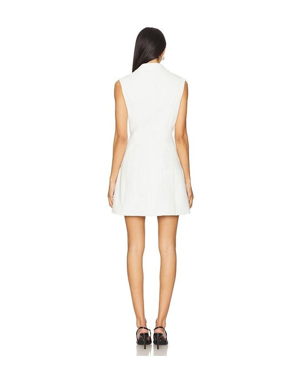 Bardot White Destene Hourglass Mini Dress