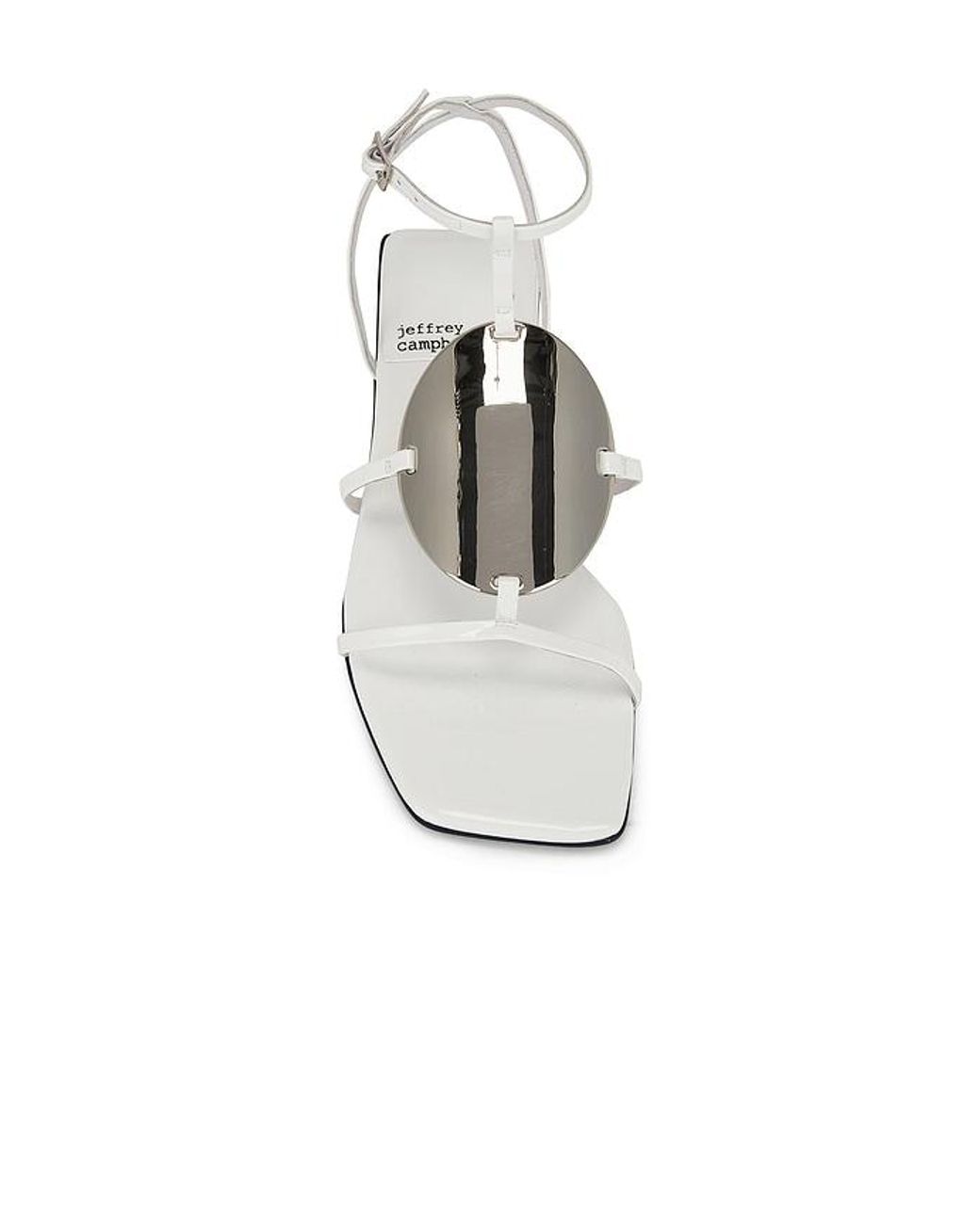 Jeffrey Campbell White Calanthe Sandals