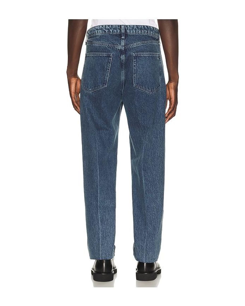 Rag & Bone Blue Fit 4 Authentic Rigid Jeans for men
