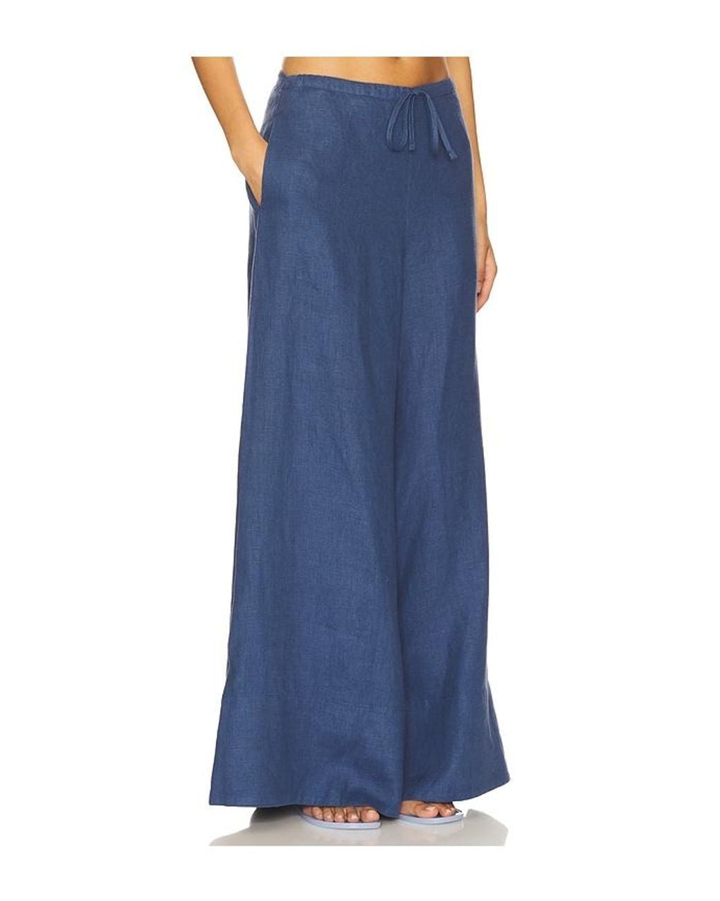 SAUDADE Blue Cascade Pant