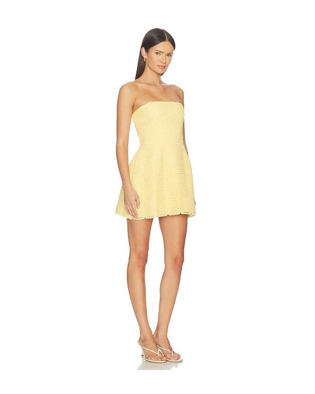 Amanda Uprichard Natural X Revolve Bethany Romper