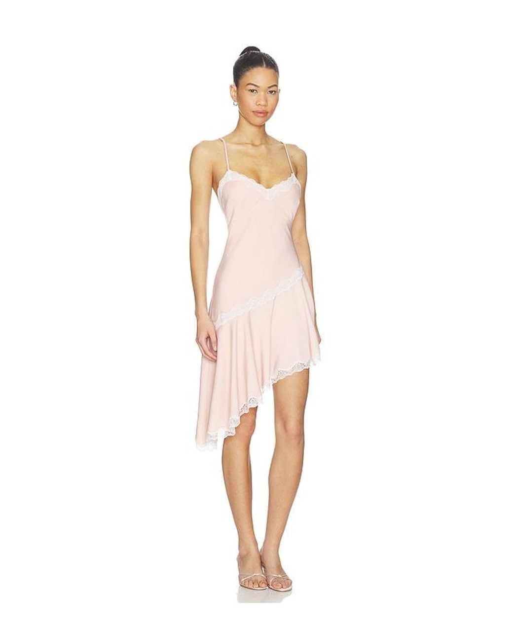 Tularosa White Nadia Mini Dress