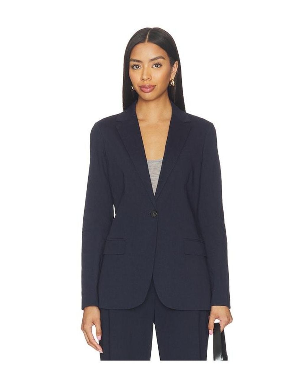 Theory Blue Staple Blazer