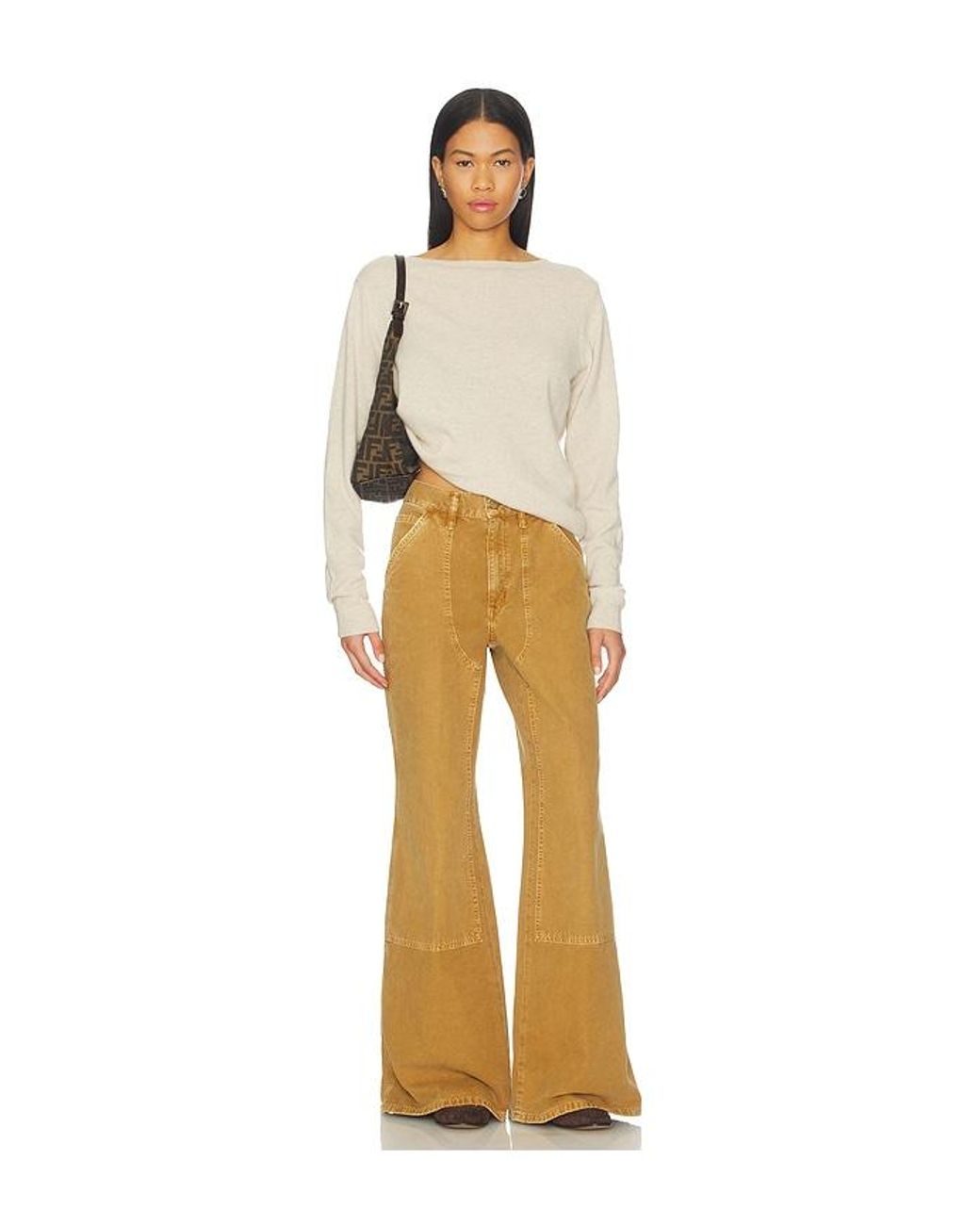 Polo Ralph Lauren Natural Carpenter Flare Pant