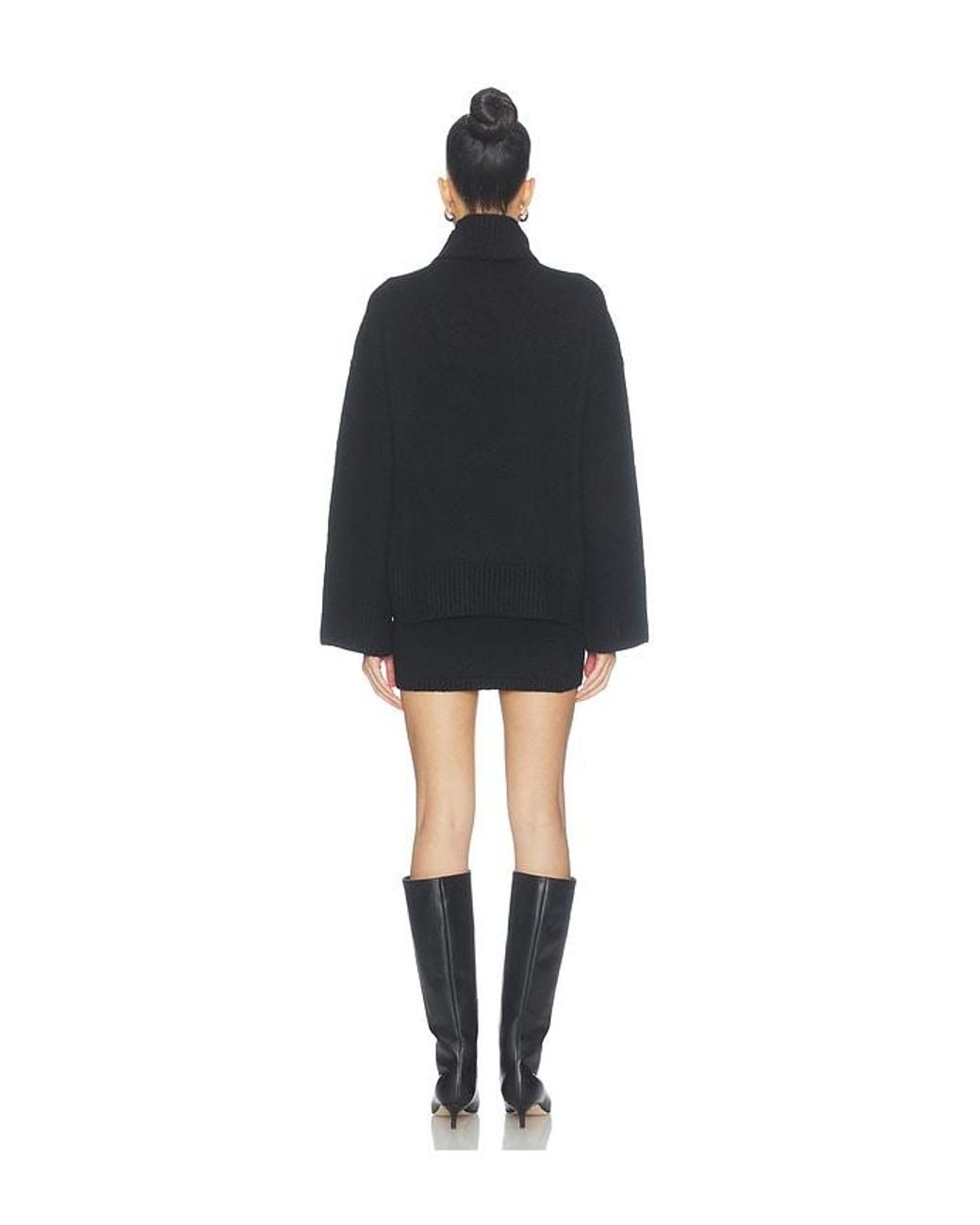 ALL THE WAYS Black Mira Skirt Set
