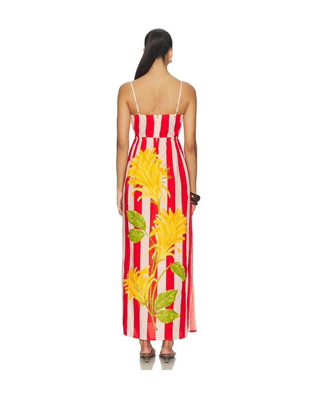 VERANDAH White Twist Draped Maxi Dress
