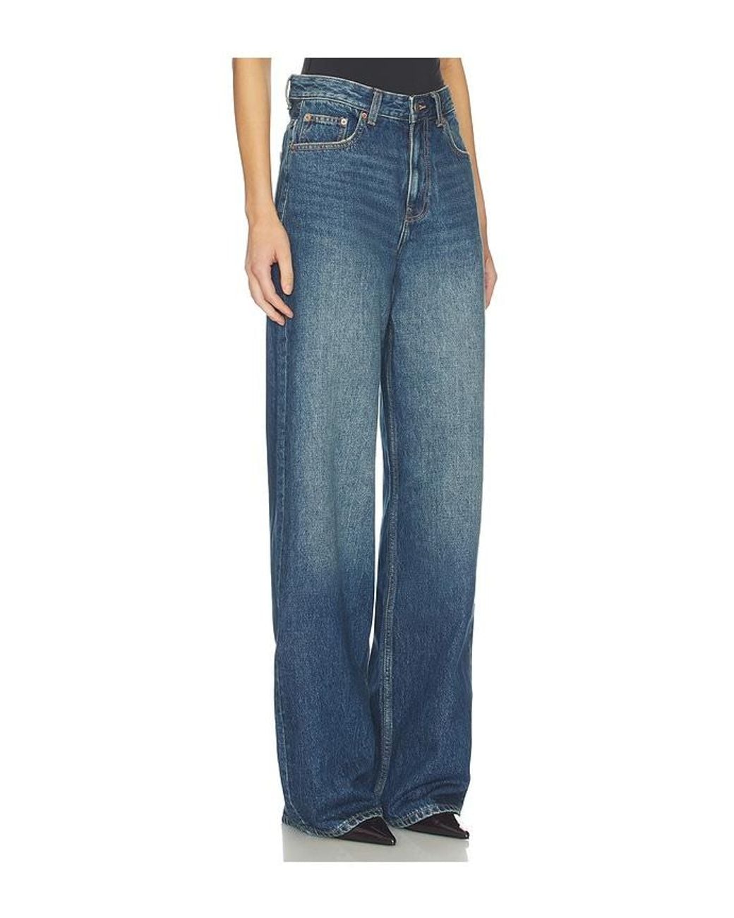 Dr. Denim Blue Donna Wide Leg