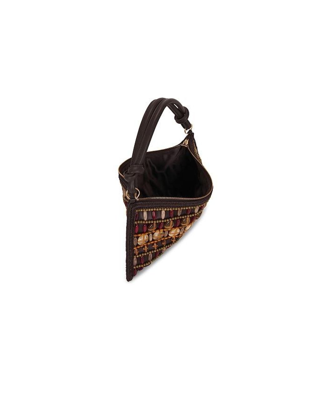 Cult Gaia Brown Hera Mini Shoulder
