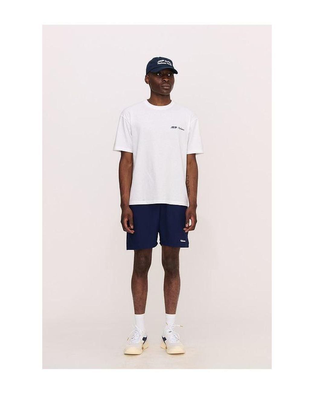 Palmes Blue X Atp 6-Panel Cap for men