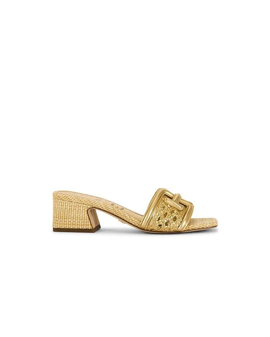 Sam Edelman Metallic Waylon Weave Sandal