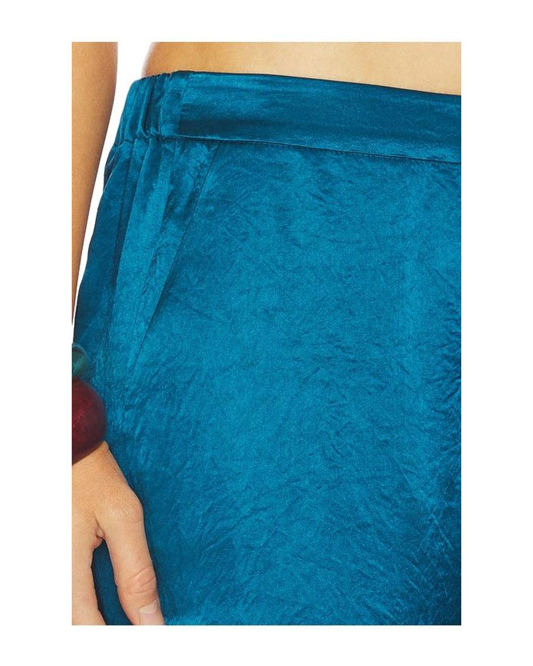 Amanda Uprichard Blue Kordell Pants