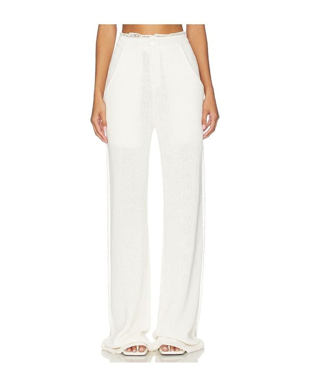 AYA MUSE White Mello Pants