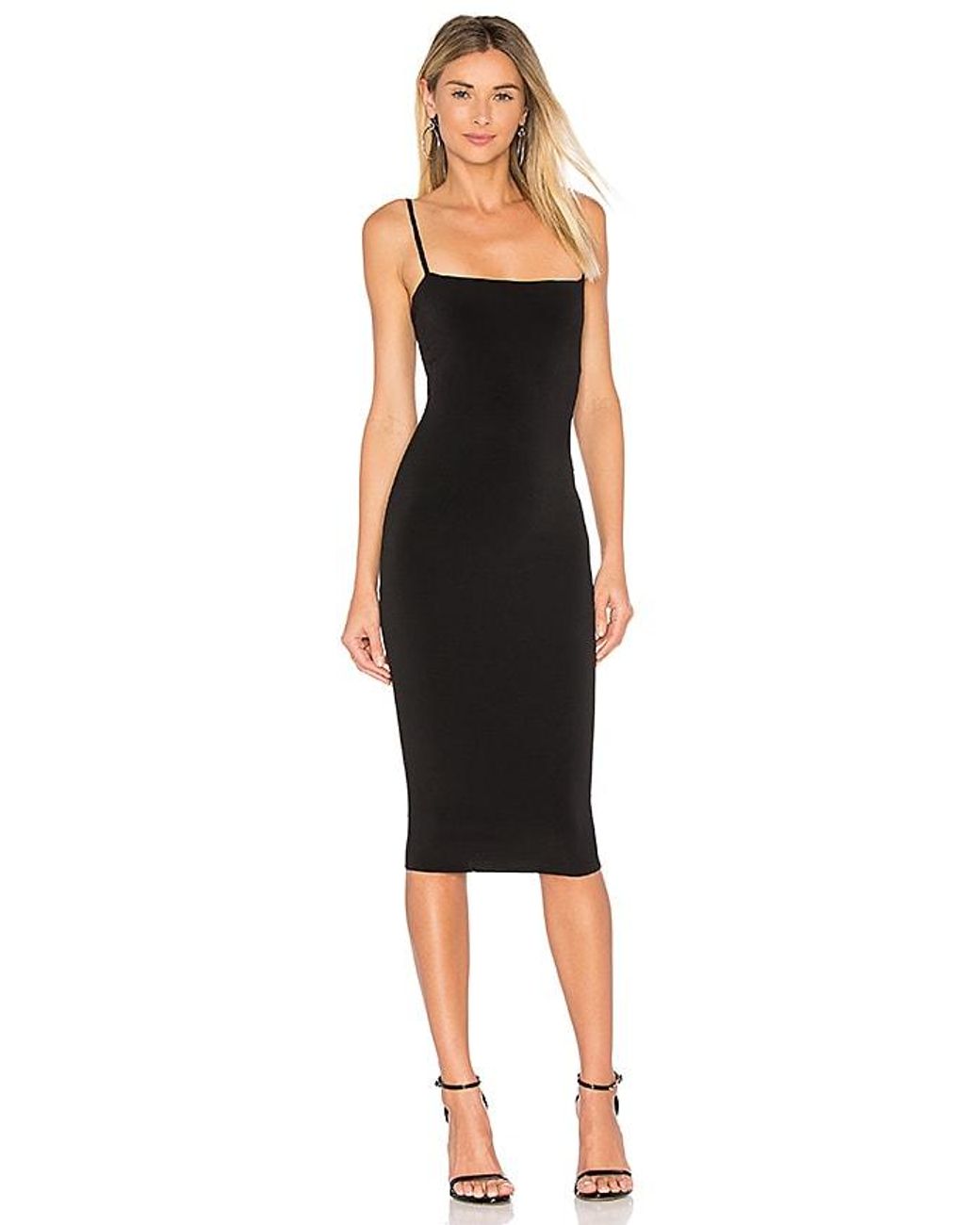 Nookie Black Charlize Midi Dress