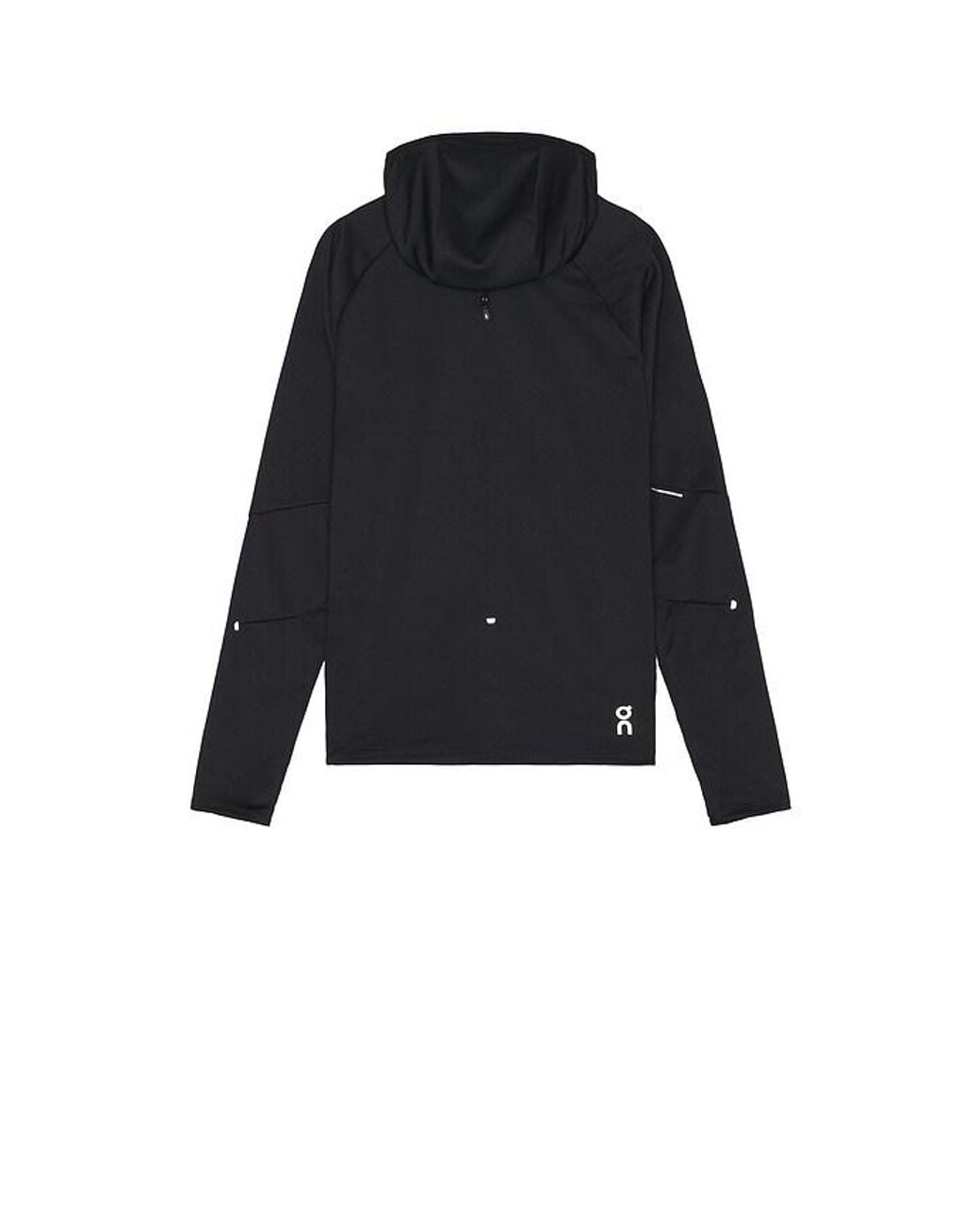 On Shoes Black Climate Zip Hoodie for men