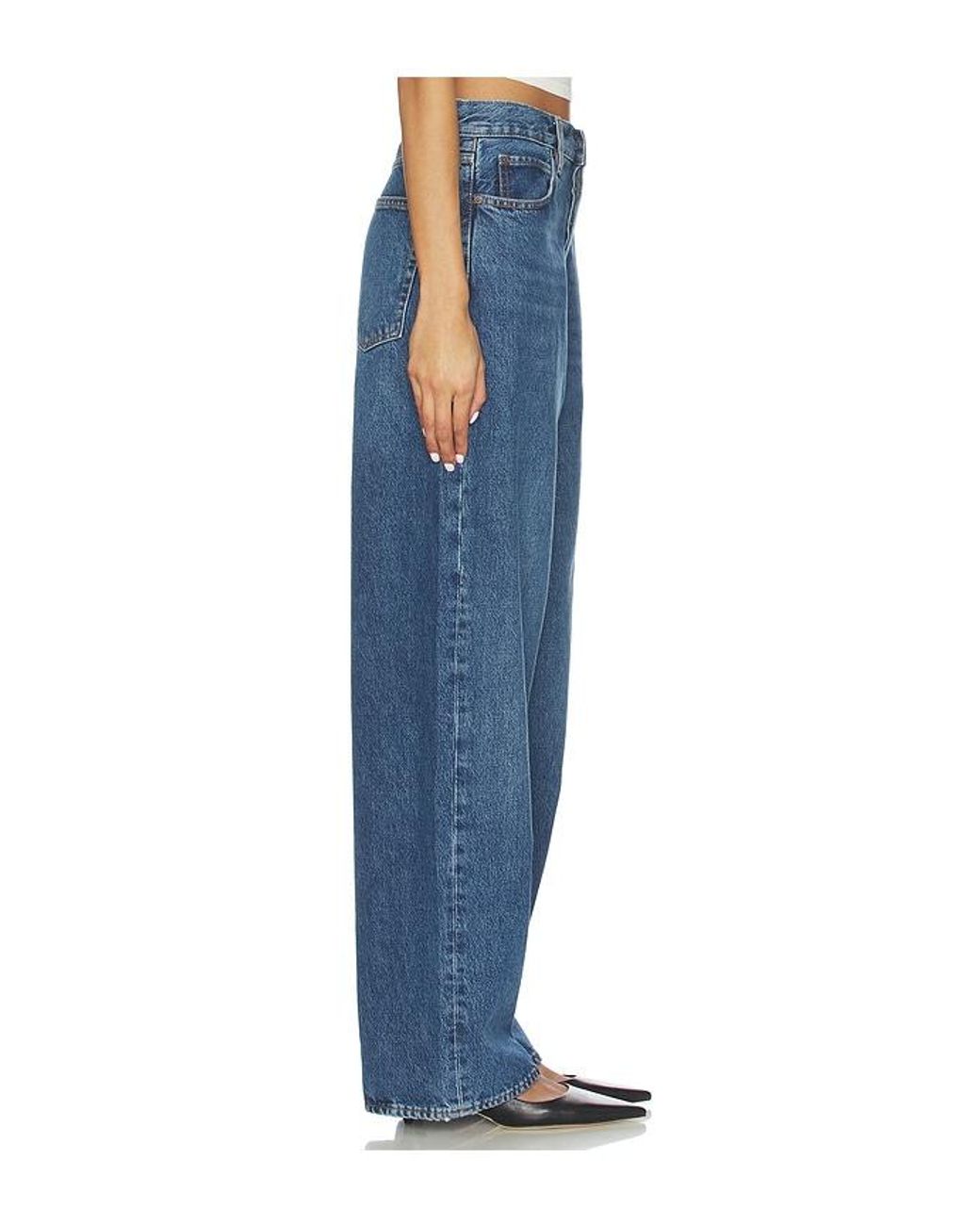 FRAME Blue X Amelia The Detour Jeans