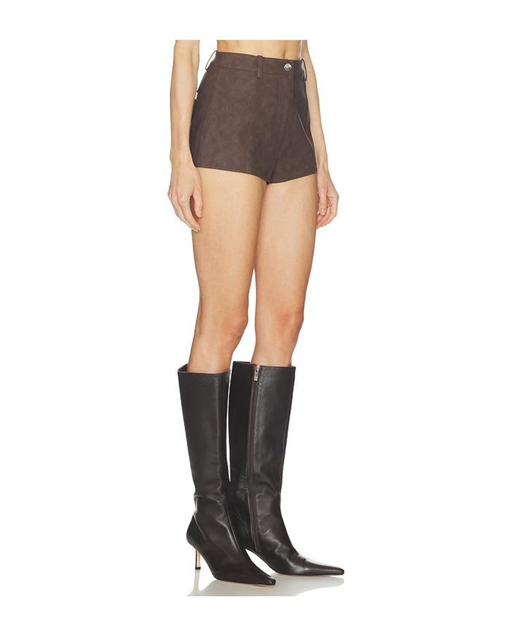 Camila Coelho Black Lera Shorts