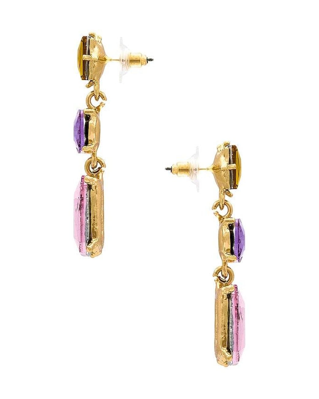 petit moments Pink Allie Earrings
