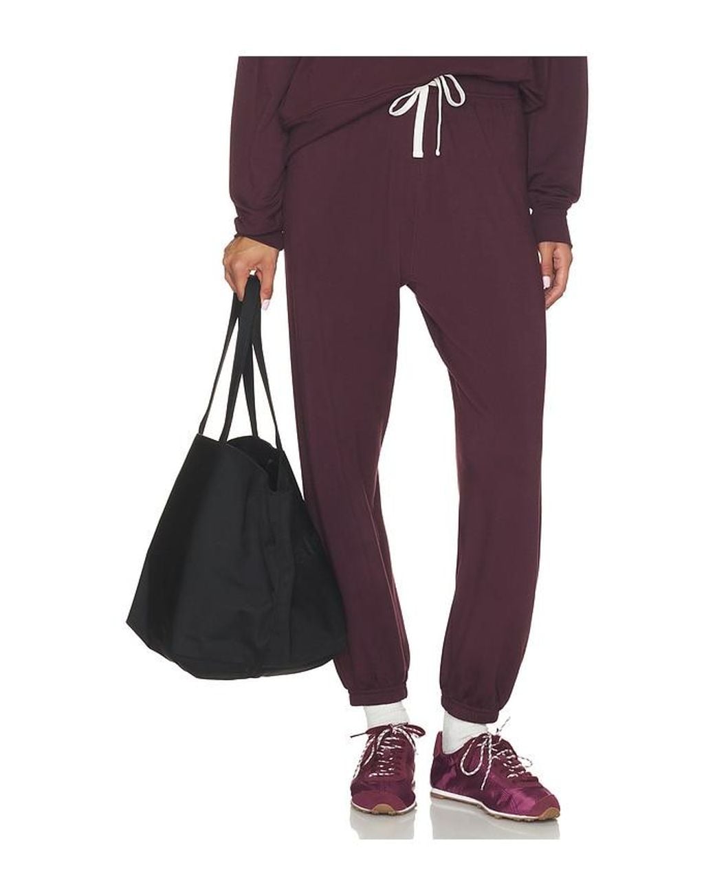 Splits59 Purple Andie Oversized Sweatpant
