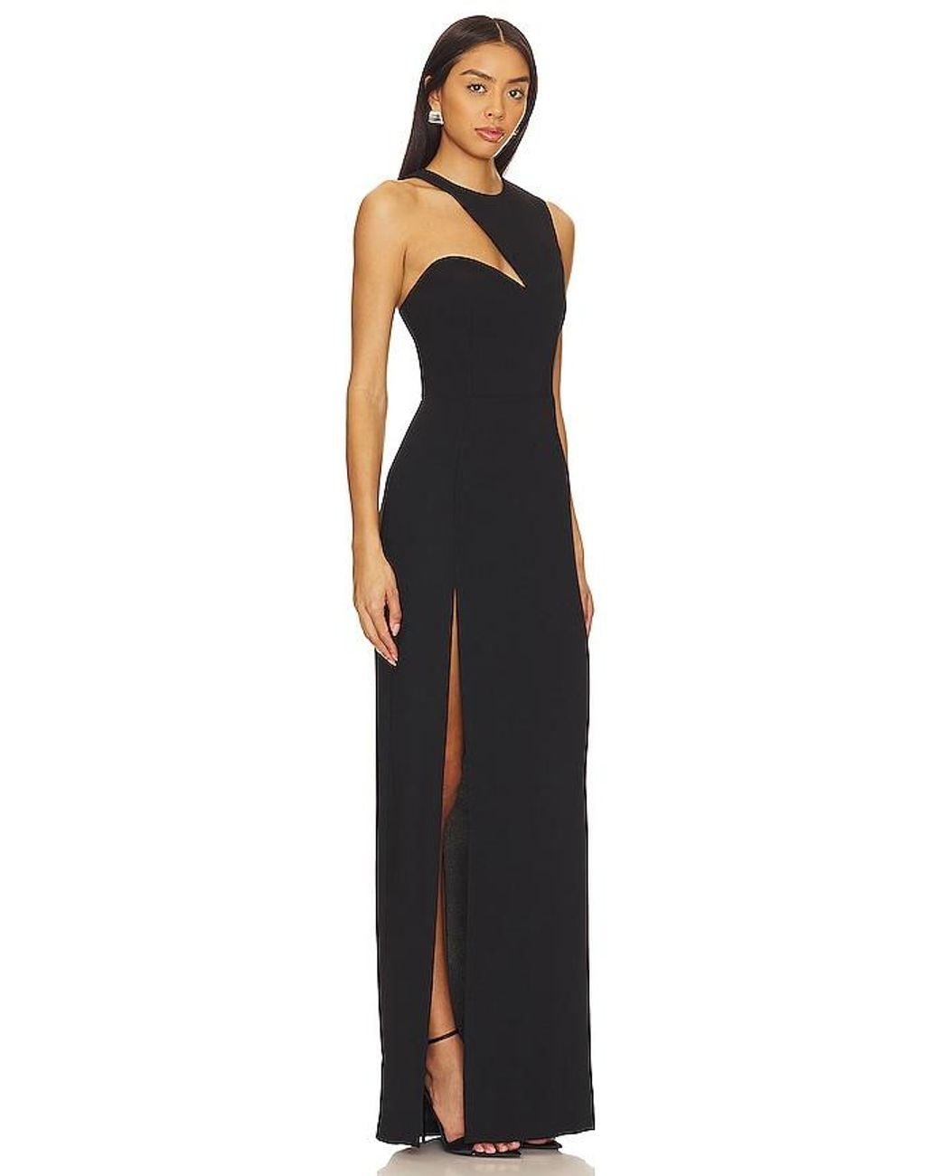 Amanda Uprichard Black X Revolve Gilda Gown