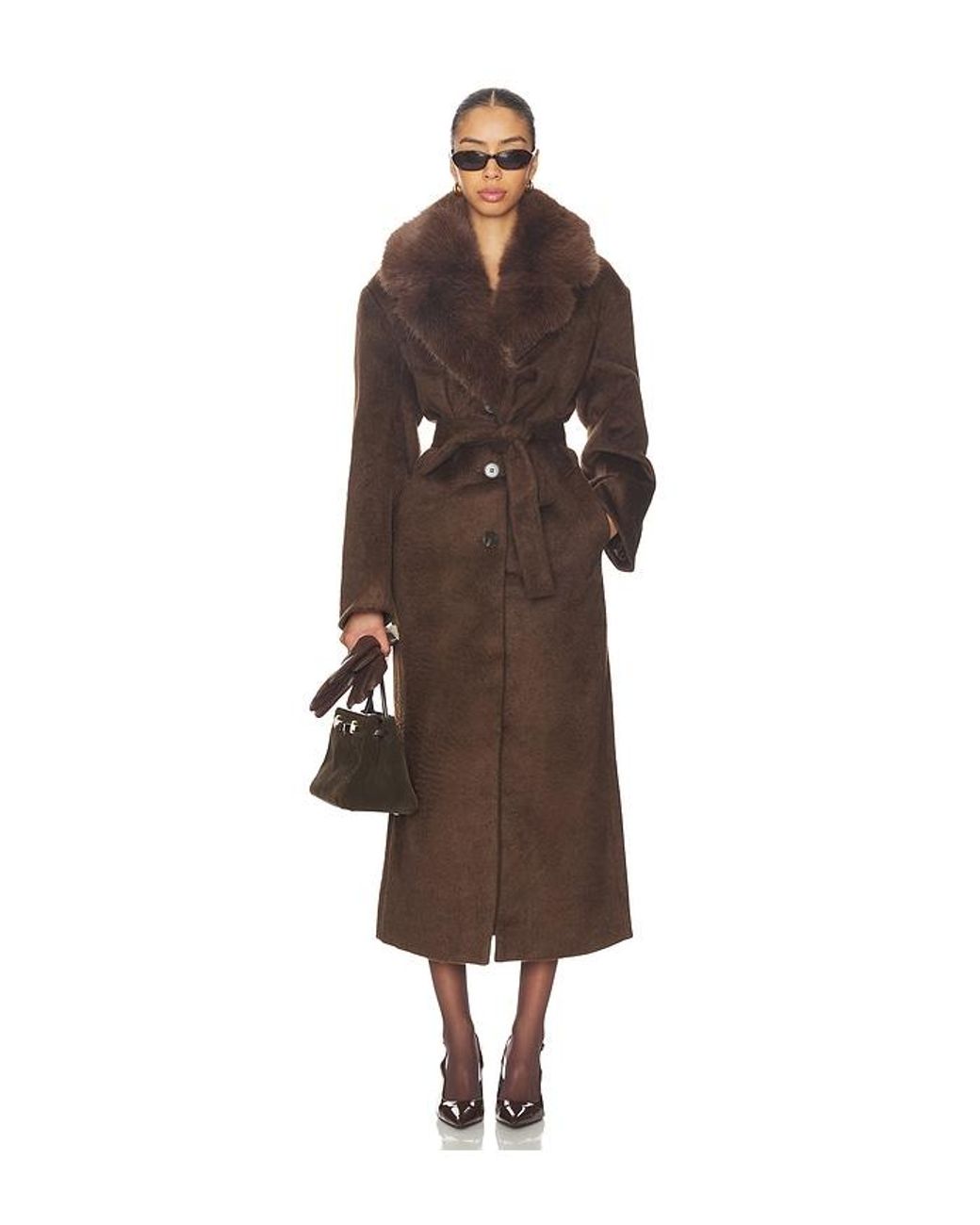 Lamarque Brown X Revolve Tillie-L Coat