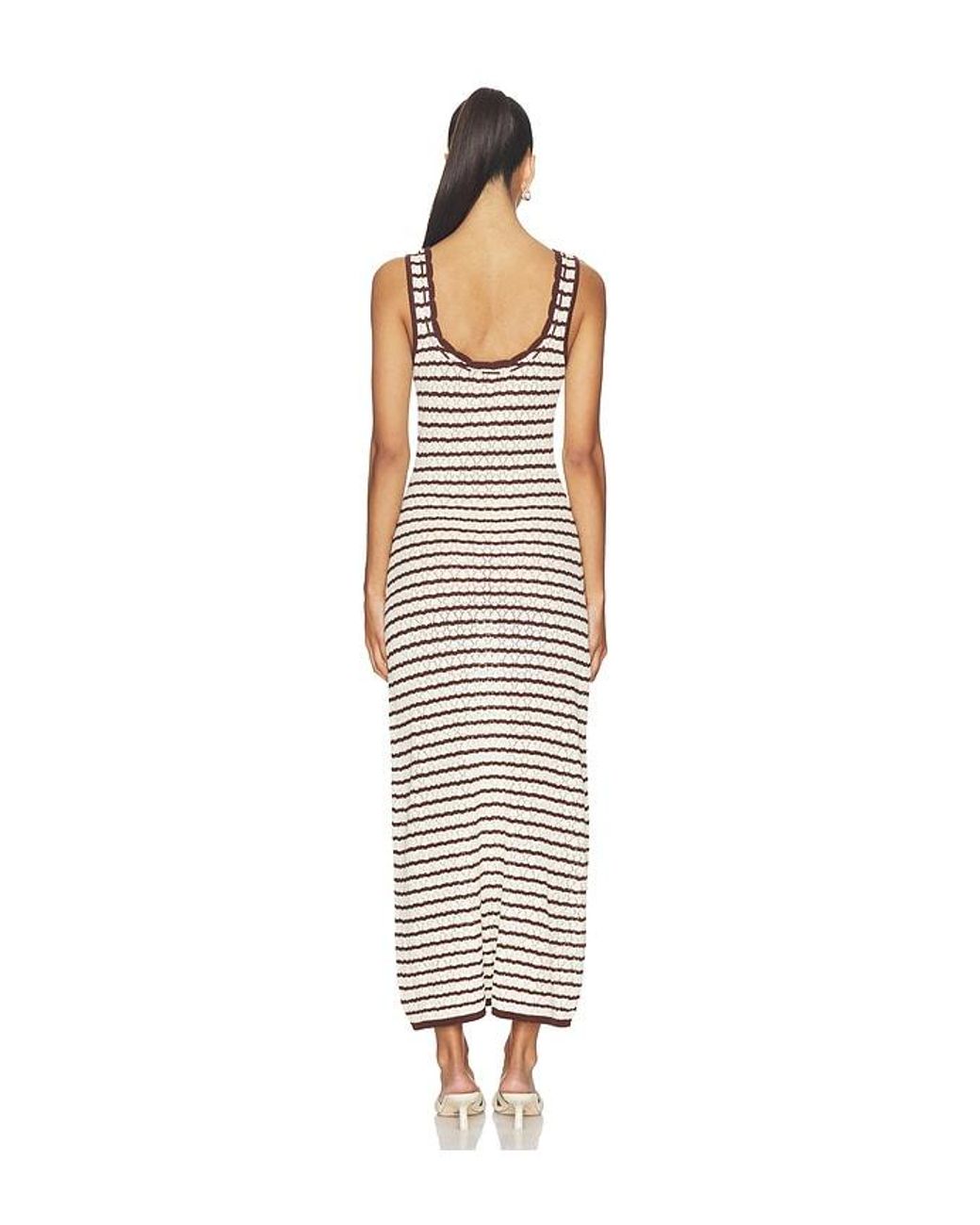 LSPACE White Rosalie Maxi Dress