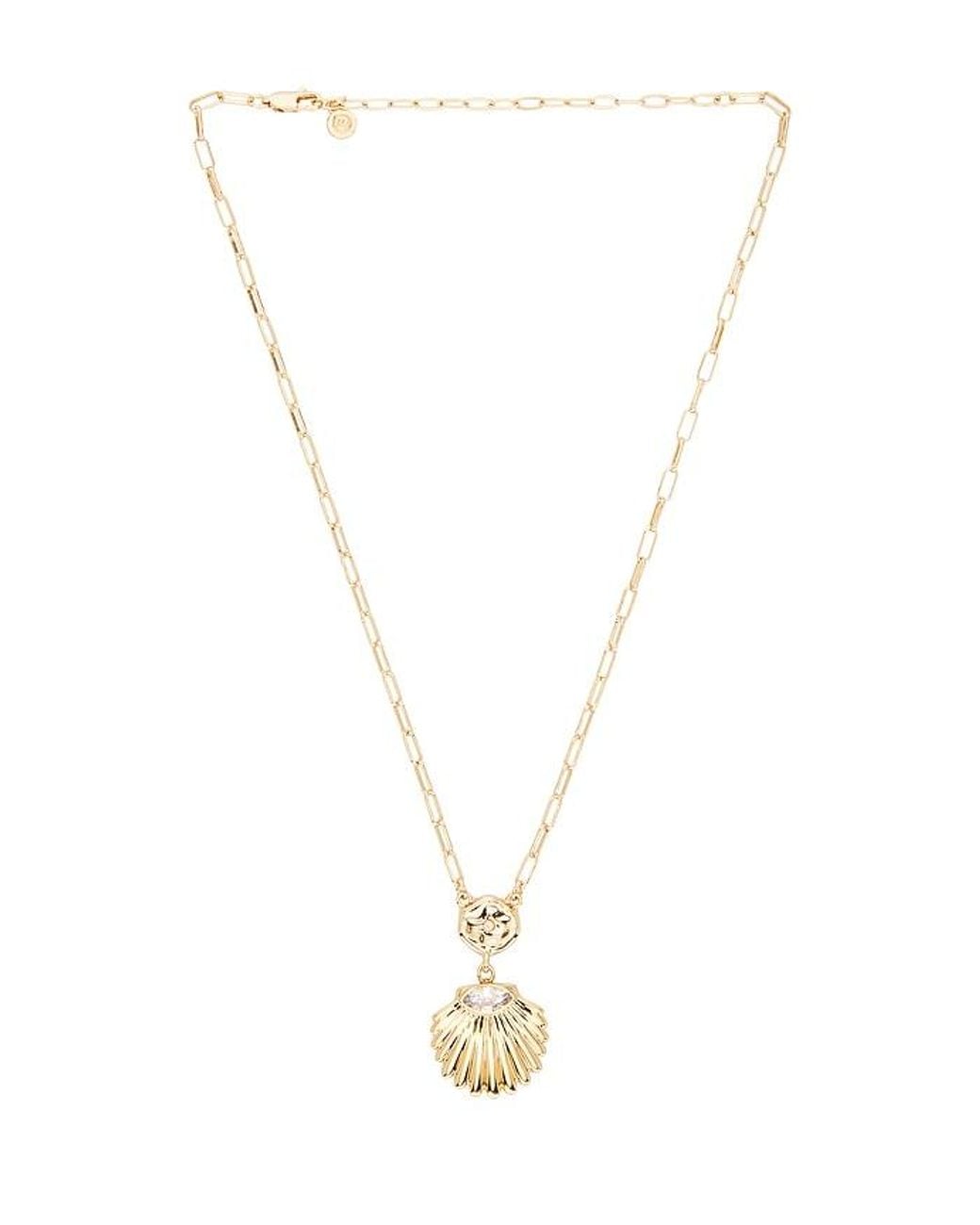 Ettika White Santorini Pendant Necklace