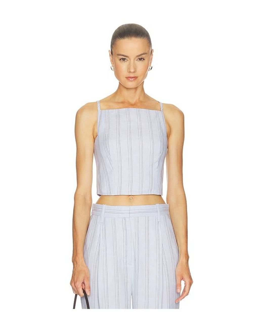 A.L.C. White Elliott Top