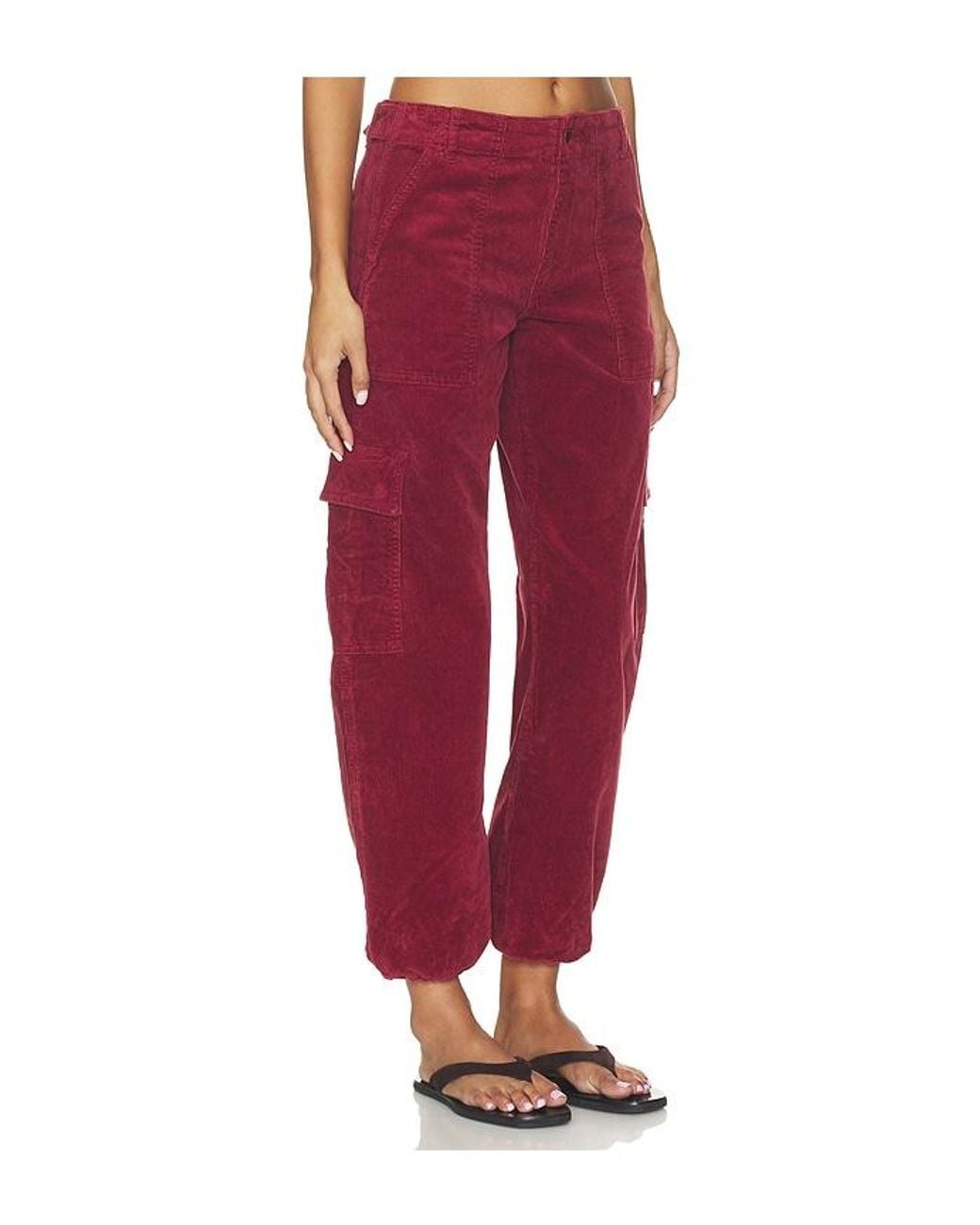 Pistola Red Honor Utility Cord Cargo Jeans