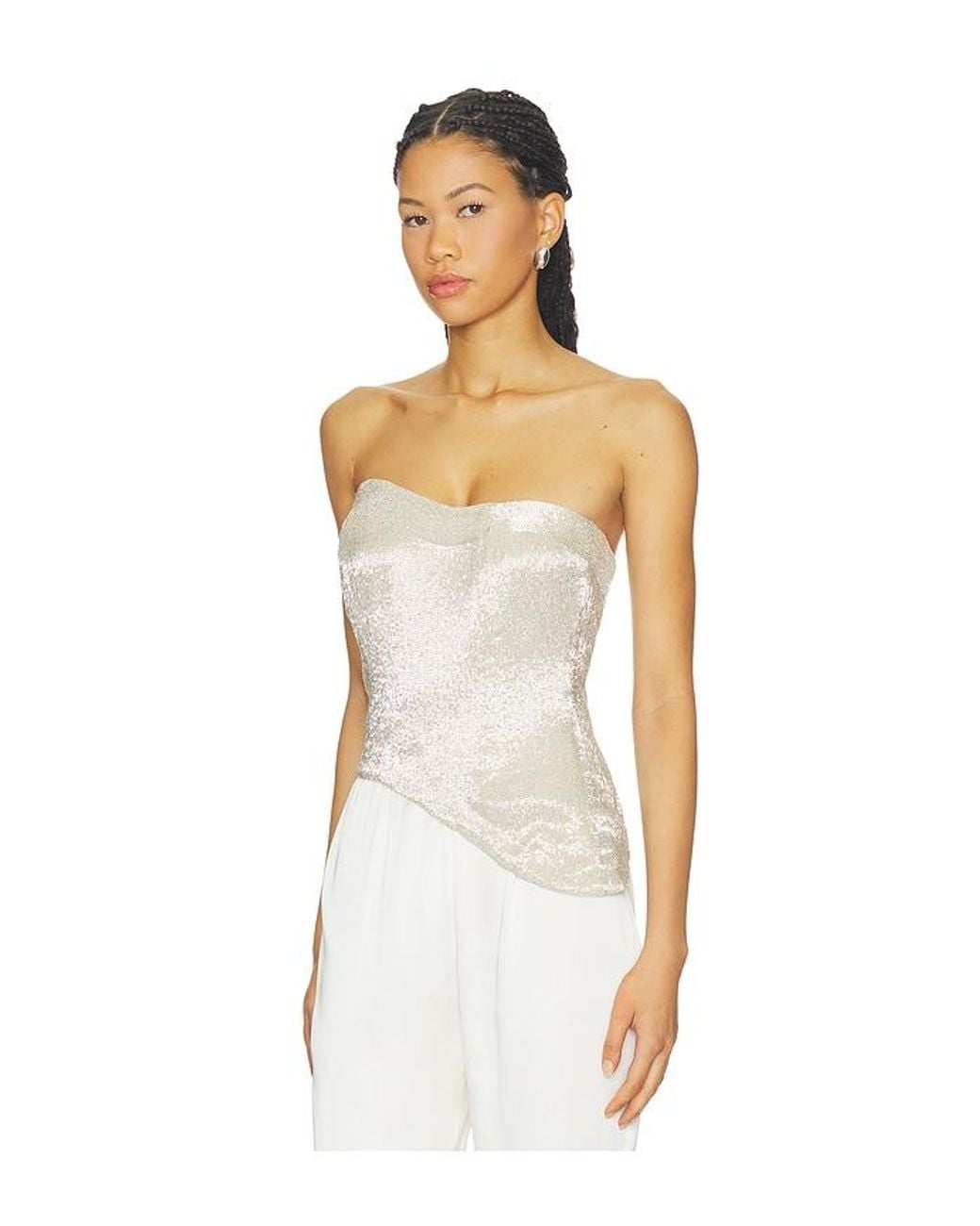 MAY MASHIAH White Emma Corset
