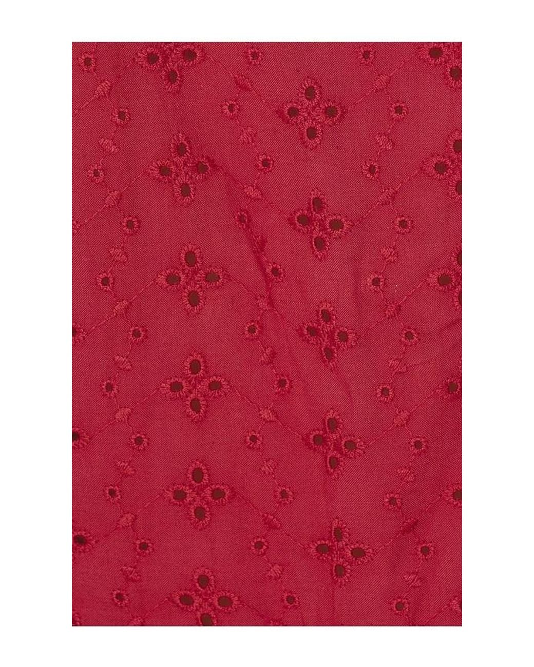 Lioness Red Bardot Top