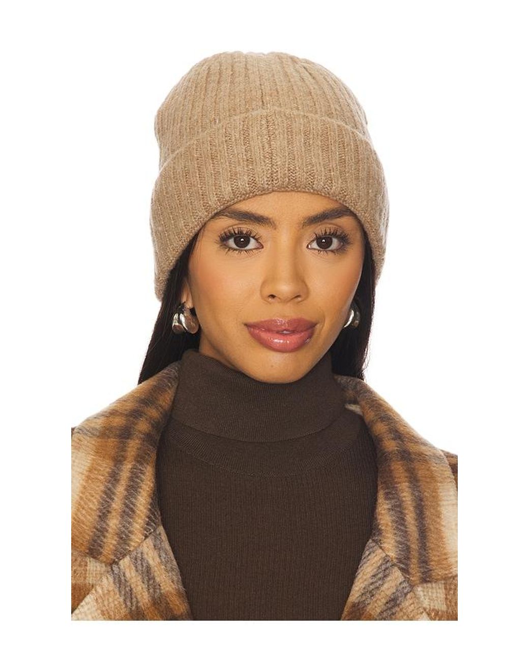 Hat Attack Brown Key Beanie